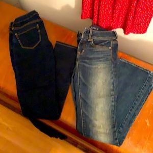 2 pair American  eagle jeans
